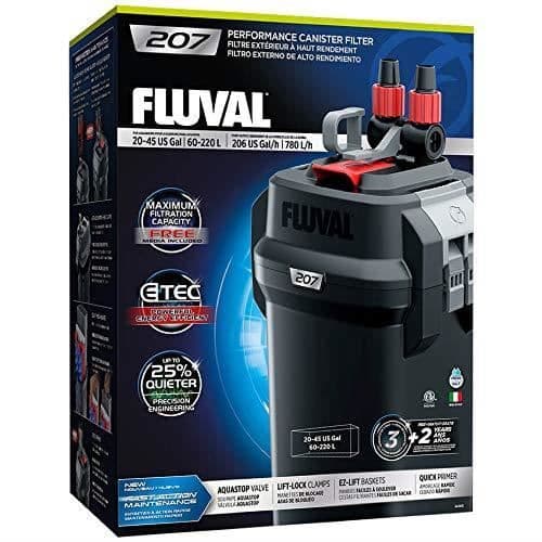 Fluval 207 Externt akvariefilter 780 l-h Svart (Schwarz)