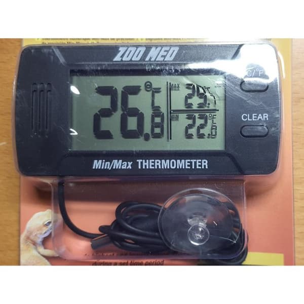 Mini maxi precisions digital termometer för reptiler - Zoo Med TH-32 E