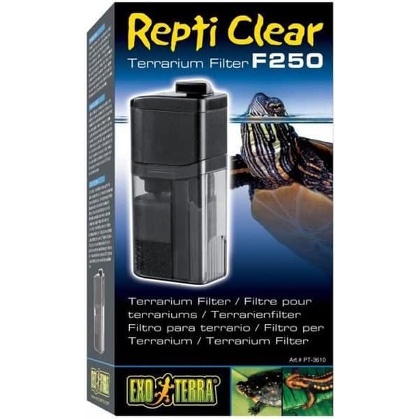 EXO TERRA Compact Clear Filter 250 - För reptiler