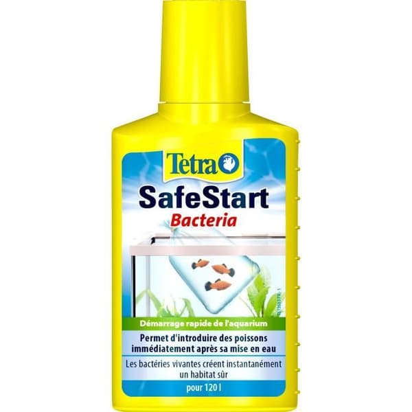 Tetra SafeStart - TETRA - Bakteerien rokotus akvaarioille - Mahdollistaa kalojen nopeamman käyttöönoton - 100 ml