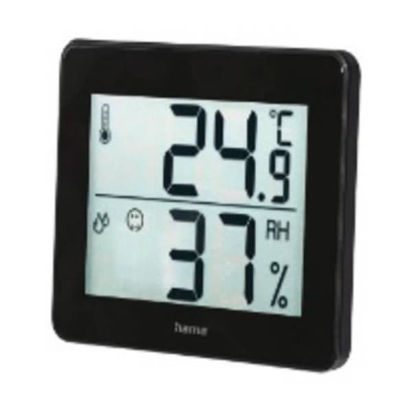 Termo-hygrometer - Hama - TH-130 - Svart - Precision - Mätning av fuktighet