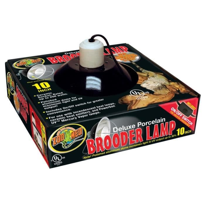 ZOOMED Dome-lampeholder til pære op til 250 W - Ø 25 cm - Til krybdyr, terrarium