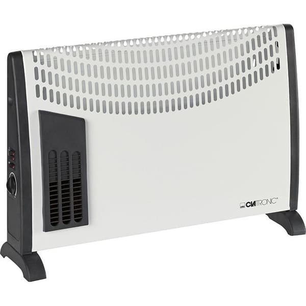 Elkonvektor - Clatronic - KH 3433N - 2000 W - 3 värmelägen - Fläktfunktion