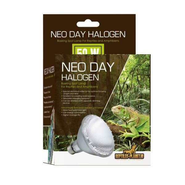 Belysning för reptiler Neo Day Halogen 50 W REPTILES-PLANET