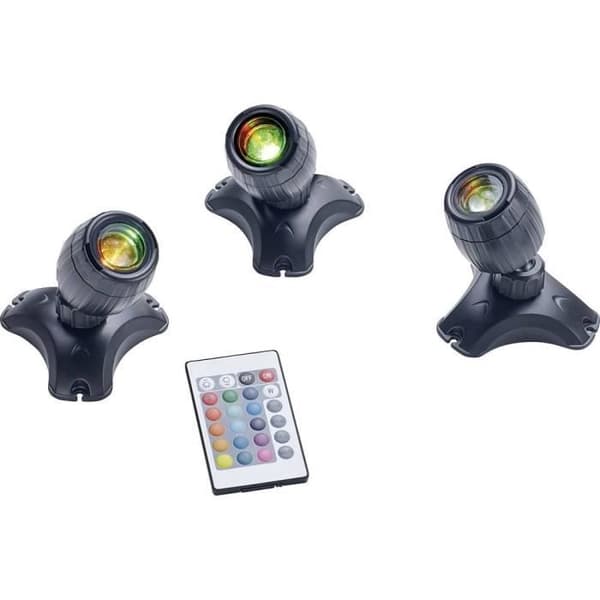 Dammbelysning Pontec PondoStar LED RGBW 73355 N-A Effekt: 5 W RGB N-A