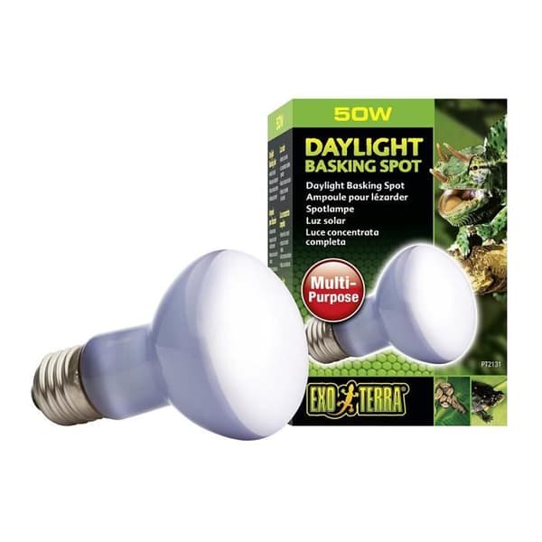 Exoterra Belysning för Reptiler Lampe Daylight Baskingspot 50 W: Exo Terra: Djurbutik