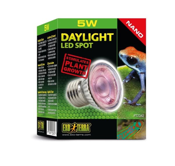 Terrariumlampe Daylight LED Spot NANO 5w PT2342