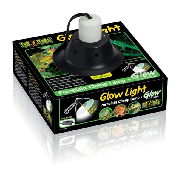 Terraariovalaisin Glow Light, keskikokoinen PT2054