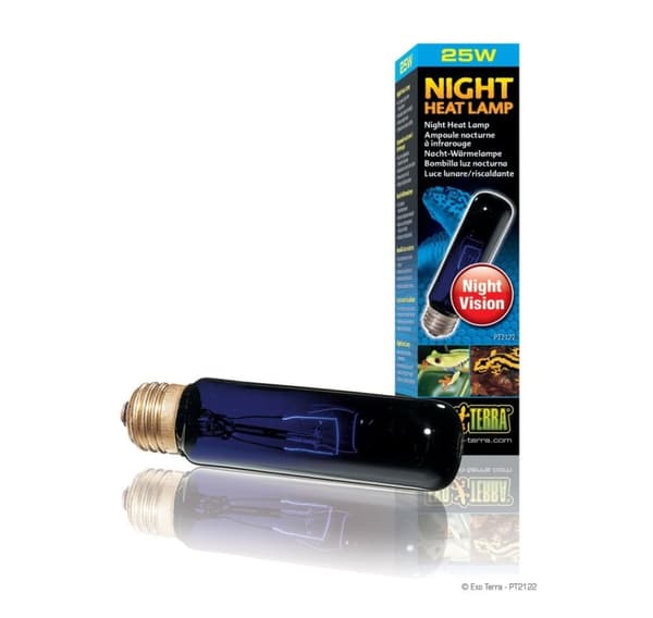 Terrariumlampa Night Heat T10 25w PT2122