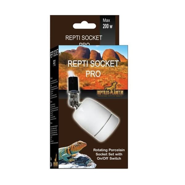 Belysning Keramiskt uttag för terrarium Repti Socket Pro REPTILES-PLANET