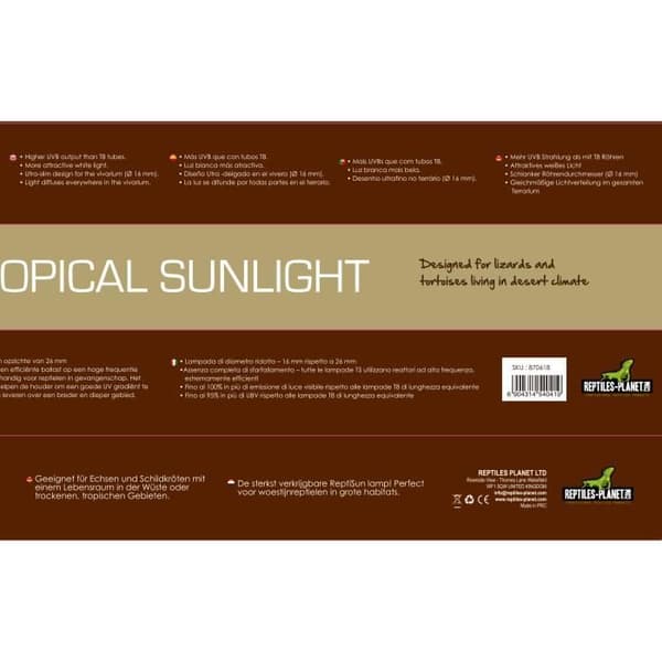 Desert Sunlight T5 120 24w UVA-UVB reptilbelysning - 56 cm REPTILES-PLANET