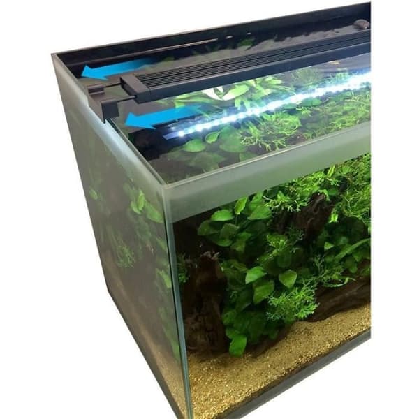 LED-belysningsrampe för sötvattensakvarium - FLUVAL - AquaSky - Med Bluetooth - 25W - 83-106,5 cm