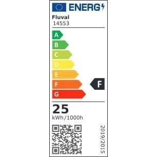 LED-belysningsrampe för sötvattensakvarium - FLUVAL - AquaSky - Med Bluetooth - 25W - 83-106,5 cm