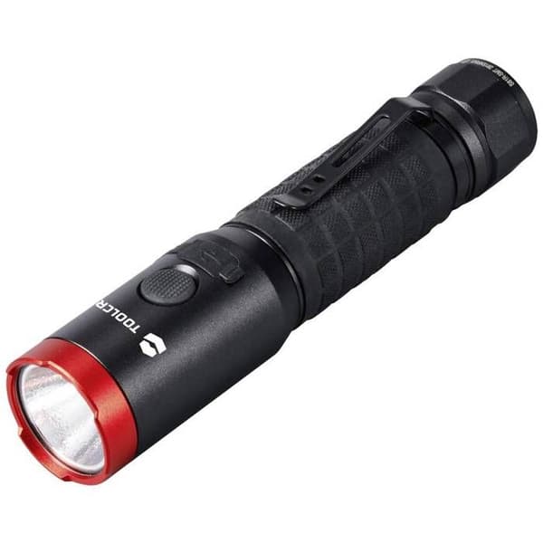 TOOLCRAFT LED Justerbar bärbar lampa, med magnetisk hållare, med bältesklämma Li-ion batterier 1000 lm 5 h 176 g