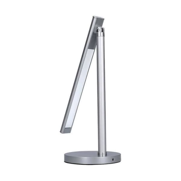 Solight LED-skrivbordslampa, 7w, dimbar, färgväxling, silverfärg, bordsbelysningslösning