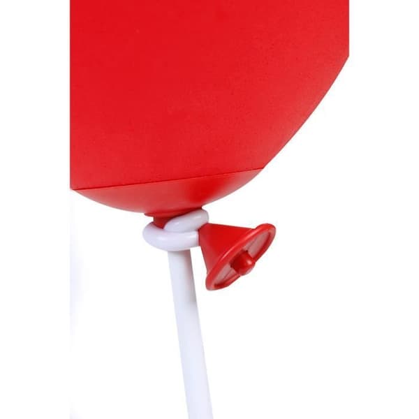 Sänglampa - DET - Ballong - Röd - En storlek - Plast
