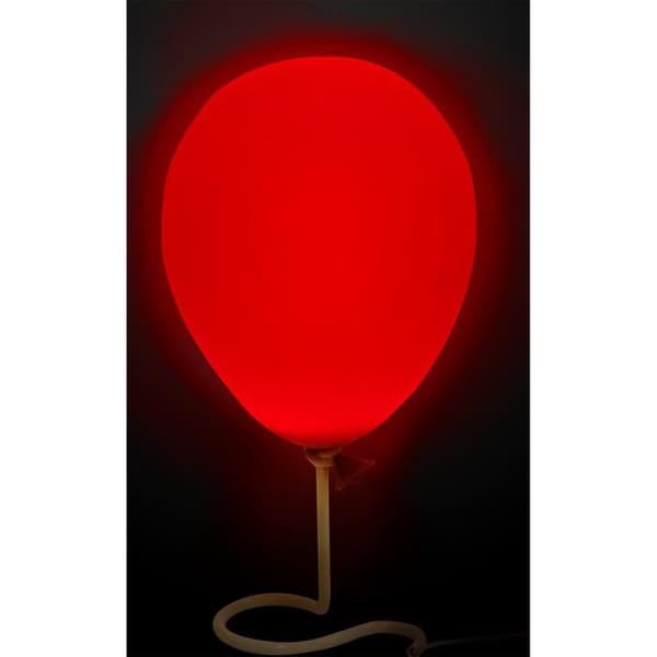Sänglampa - DET - Ballong - Röd - En storlek - Plast