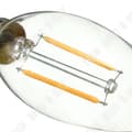 Miniatyrbild 3 av 4: TD® E14 2W tippade glödlampor Mjuk ljuseffektivitet Energibesparande