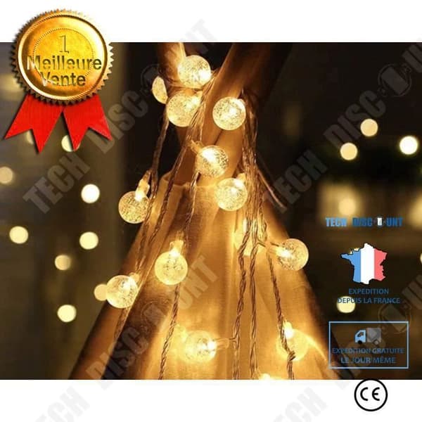 TD® Bubble Ball LED Fairy Lights, 40 lampor Strängljusdekoration för julbröllopsfest kväll födelsedag