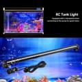 Miniatyrbild 2 av 4: 100-240V Aquarium LED-ljus - Färgglad fjärrkontroll Färgskiftande lampa - Undervattensbubblalampa - 46cm - EU