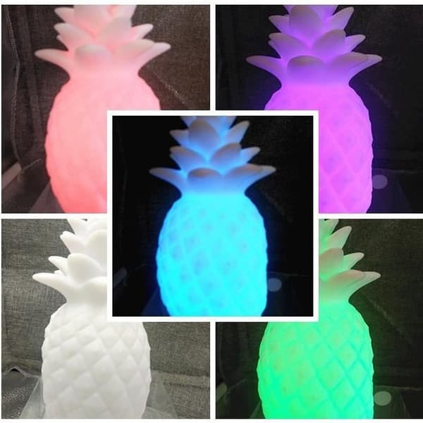 Nattlampa - TD® - Ananas - 12,3 cm - Rosa - Modern design