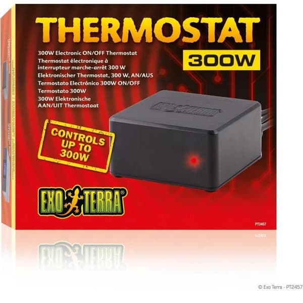 Elektronisk termostat för terrarium - EXO TERRA - Strömbrytare on/off - 300W
