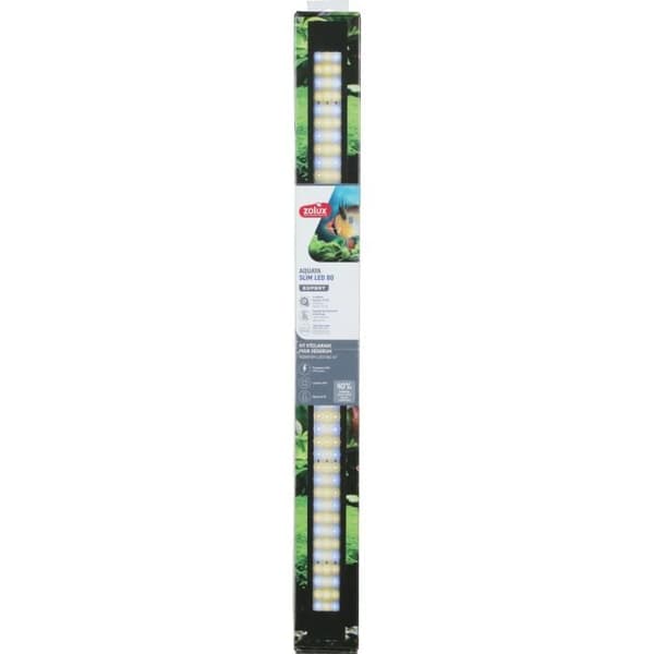 Belysningsrampe - Zolux - Slim LED dimbar - Justerbar och anpassningsbar som ersättning för en T8 eller T5 lysrör - 80 cm