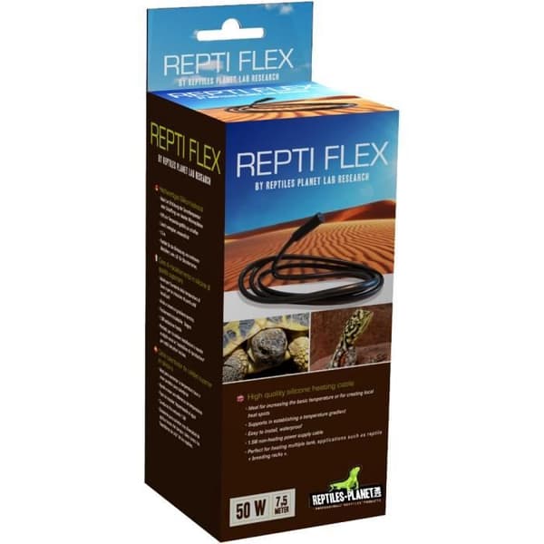 Värmekablar för terrarium Reptile Repti Flex 7,5 m 50 W REPTILES-PLANET