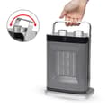 Miniatyrbild 4 av 6: Extra värmare - Clatronic - HL 3631 - Keramik - 1000/1500 watt - Grå