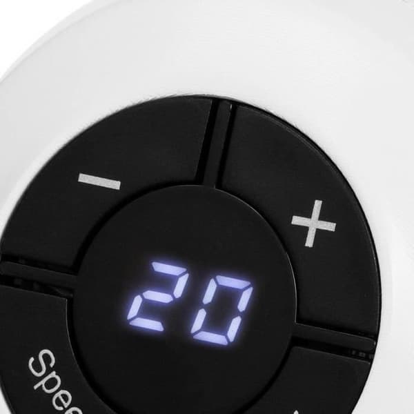Bergvärmefläkt - TRISTAR - KA-5084 - 400W - Vit - Inbyggd timer