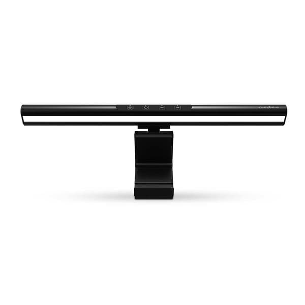 LED-lampa Monitor 40 cm Dimmbar Taktile Ultra Stor Nedis Svart