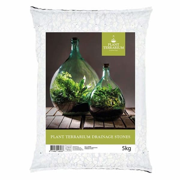 PIETRE DRENANTE 5 KG FÖR EKOSYSTEM TERRARIUM PERAGASHOP VÄXTER KRUKA VÄXTHUS TERRARIUM