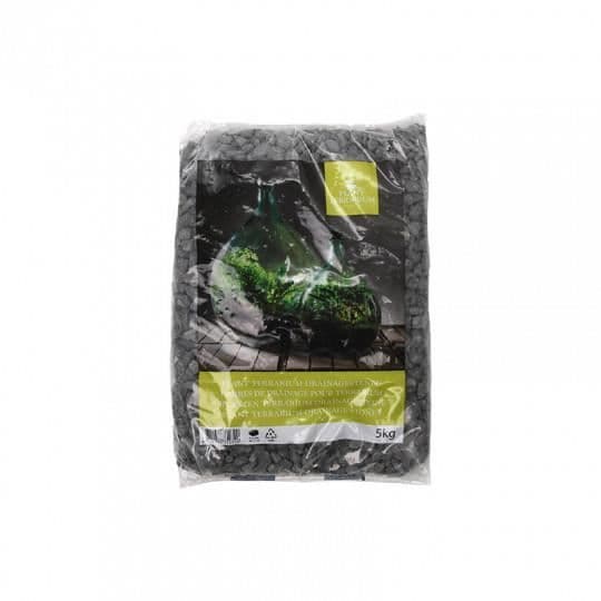 Dräneringsstenar för terrarium - ESSCHERT DESIGN - mörkgrå - 5 kg