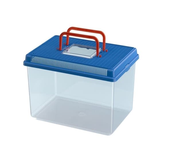Plast terrarium Geo, stor, 30x20x21/6L