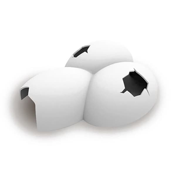 Reptiles-Planet White Dino Eggs Hideout 20x16x4,7cm tvättbar för terrarium