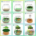 Miniatyrbild 5 av 6: Dinosaurleksaker - Dinosaur Terrarium Kit för Barn - Leksak för pojkar 4 5 6 7 år - Födelsedagspresenter till pojkar 10-12 år