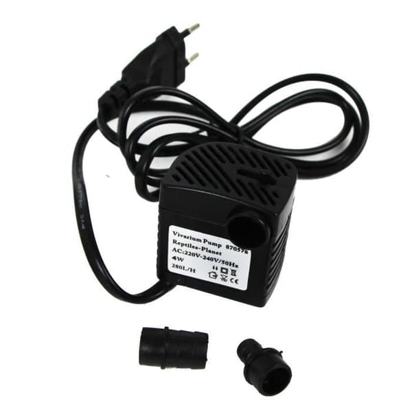 Pump för terrarium vattenfall Reptiler Vivarium Pump 4 W 280 L-H REPTILES-PLANET