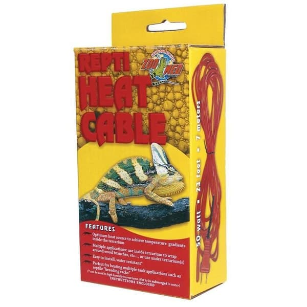 Zoo Med Repti Reptil/Amfibie Värmekabel 50W 7m - RHC50