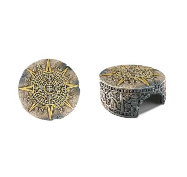 Terrarium dekoration Aztec Medium Calendar Stone PT3166
