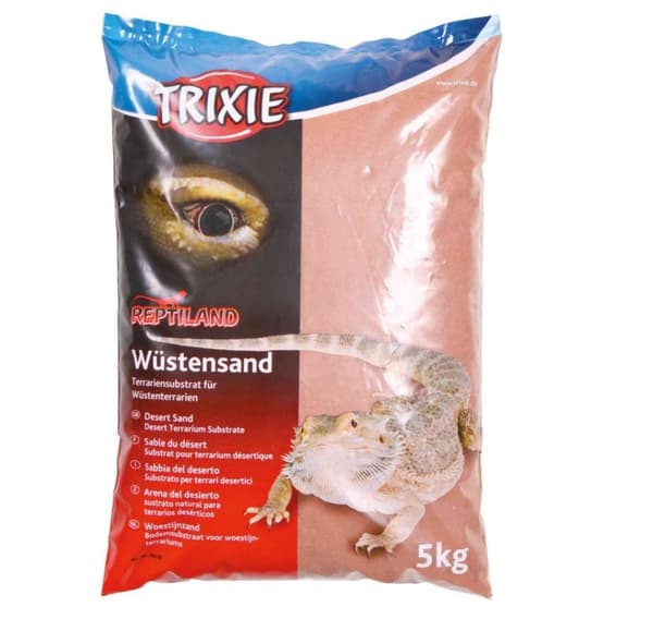 Ørkensand til terrarier, 5 kg, rød