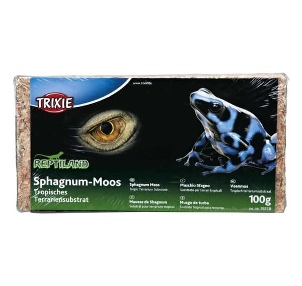 Terrarienmoos, tropisk terrariumsubstrat, giver 4,5 l