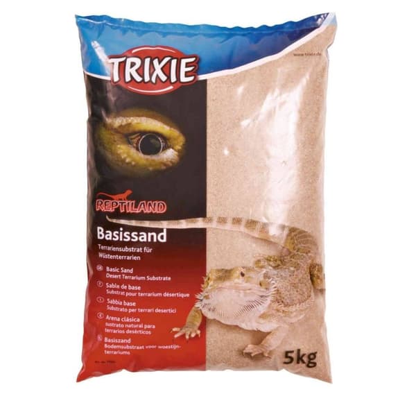 Perushiekka aavikon terraarioihin, 5 kg, keltainen