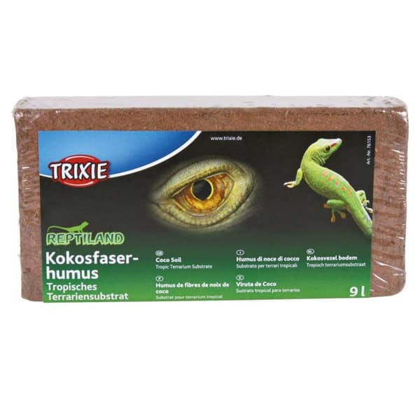 Kokosjord, substrat, pressad, ger 9 l