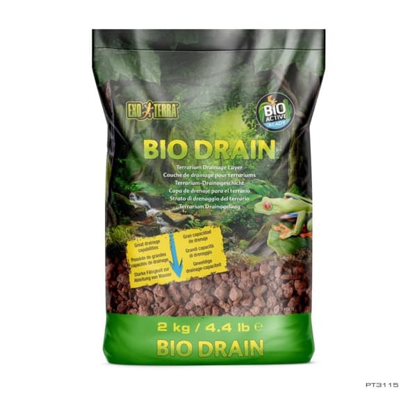 Exo Terra Terrarium Bio Drain Substrate 2kg