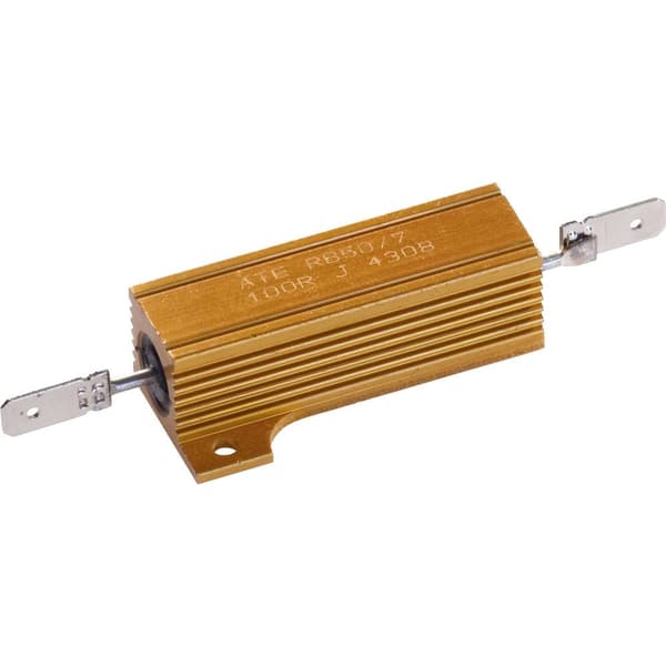 ATE Electronics RB50/7-10R-J Höglastmotstånd 10 Ω Kontaktanslutning rektangulär 50 W 5 % 1 st