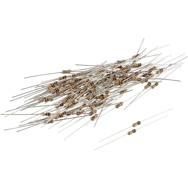 TRU COMPONENTS 1584858 TC-CFR0W4J0331KIT203 Kolytskiktsmotstånd 330 Ω Axial hållmonterade 0207 0.25 W 5 % 100 st