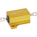 Miniatyrbild 1 av 2: ATE Electronics RB10/1-4R7-J-1 Höglastmotstånd 4.7 Ω Axial hållmonterade 12 W 5 % 1 st