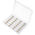Miniatyrbild 1 av 3: TRU COMPONENTS TC-10358328 Kolytskiktsmotstånd sortiment Axial hållmonterade 0207 5 % 1 set