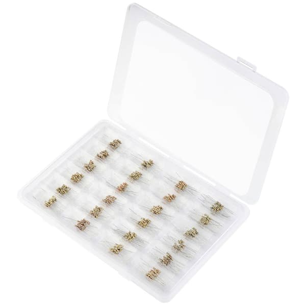 TRU COMPONENTS TC-10358328 Kolytskiktsmotstånd sortiment Axial hållmonterade 0207 5 % 1 set