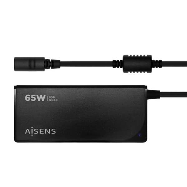 Aisens Aslc-65Wauto-Bk Inredningsadapter och Transformator 65 W Svart